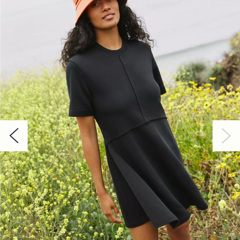 Sweaty Betty Navy T Shirt Dress